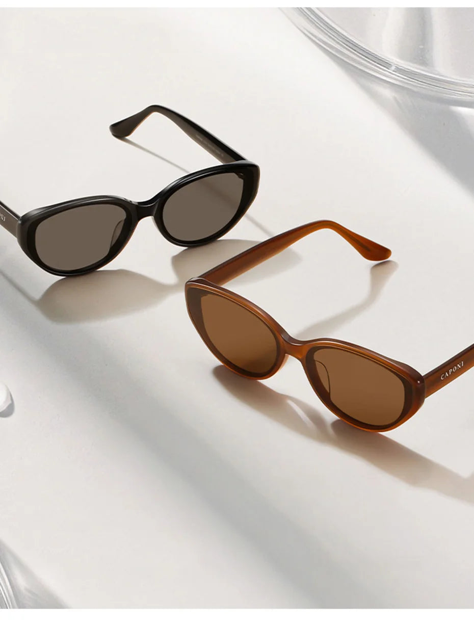 "Onda di Seta" – Cat Eye Polarized Sunglasses By Enzo Bellari®