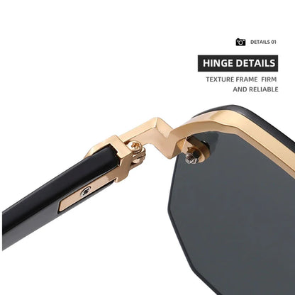"Vista Leggera" – Semi-Rimless Sunglasses By Enzo Bellari®