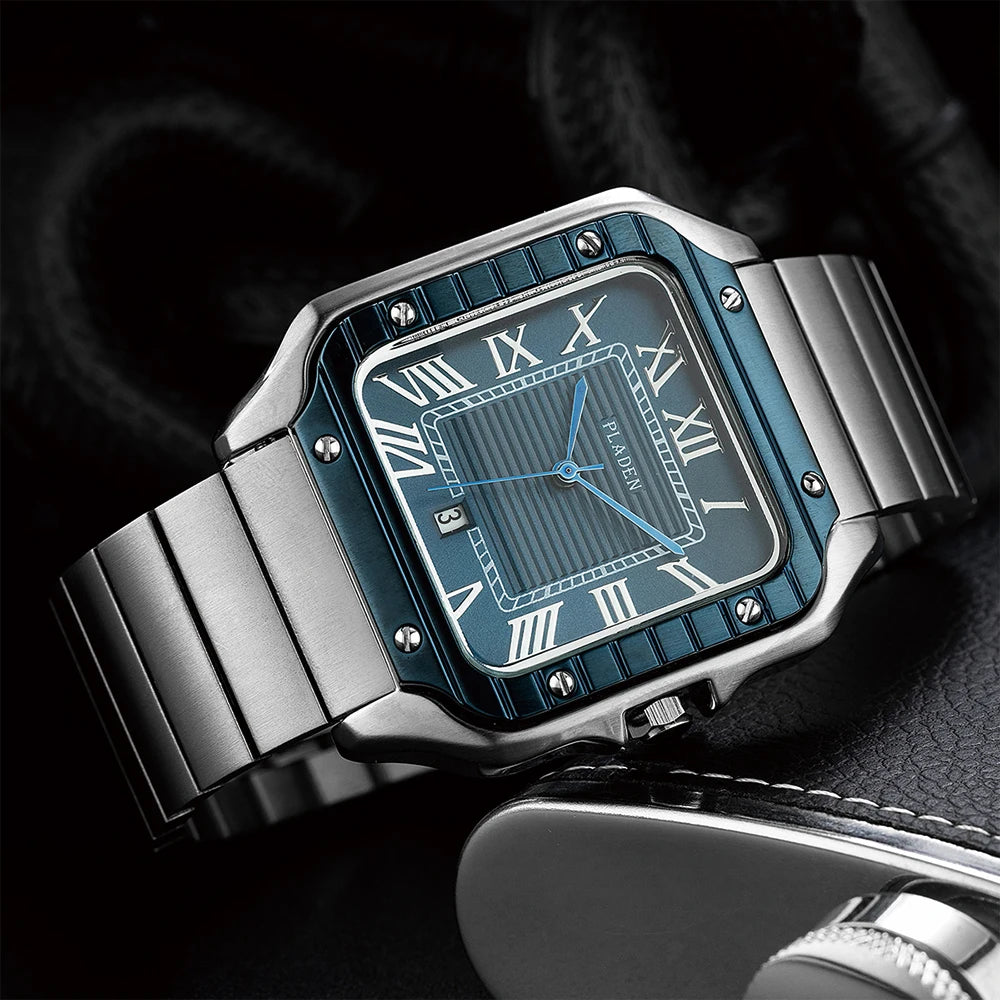 "Vera Luce" – Minimalist Stainless Steel Watch By Enzo Bellari®