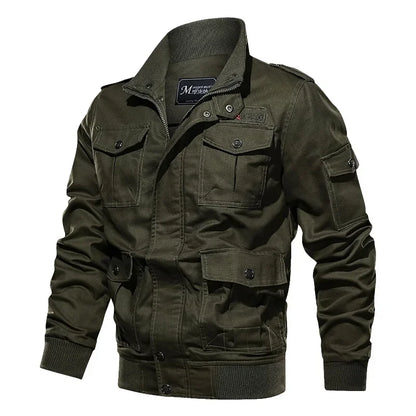 "Moto Scuro" – Tactical Denim Jacket By Enzo Bellari®