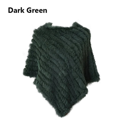 "Coniglio Reale" – Fur Poncho Vest By Enzo Bellari®