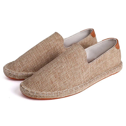 "Trama Naturale" – Handmade Linen Espadrilles By Enzo Bellari®
