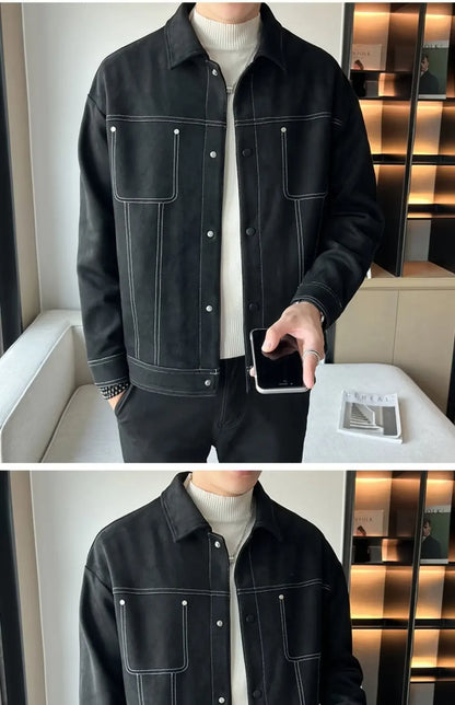 "Vento di Chamois" – Chamois Leather Jacket By Enzo Bellari®