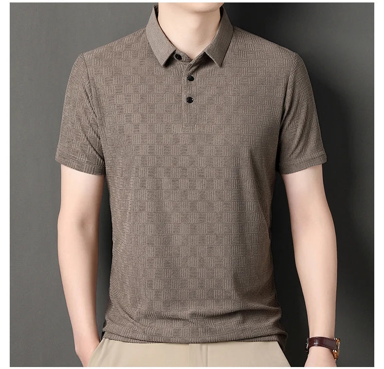 "Filo Naturale" – Cotton Hemp Polo Shirt By Enzo Bellari®