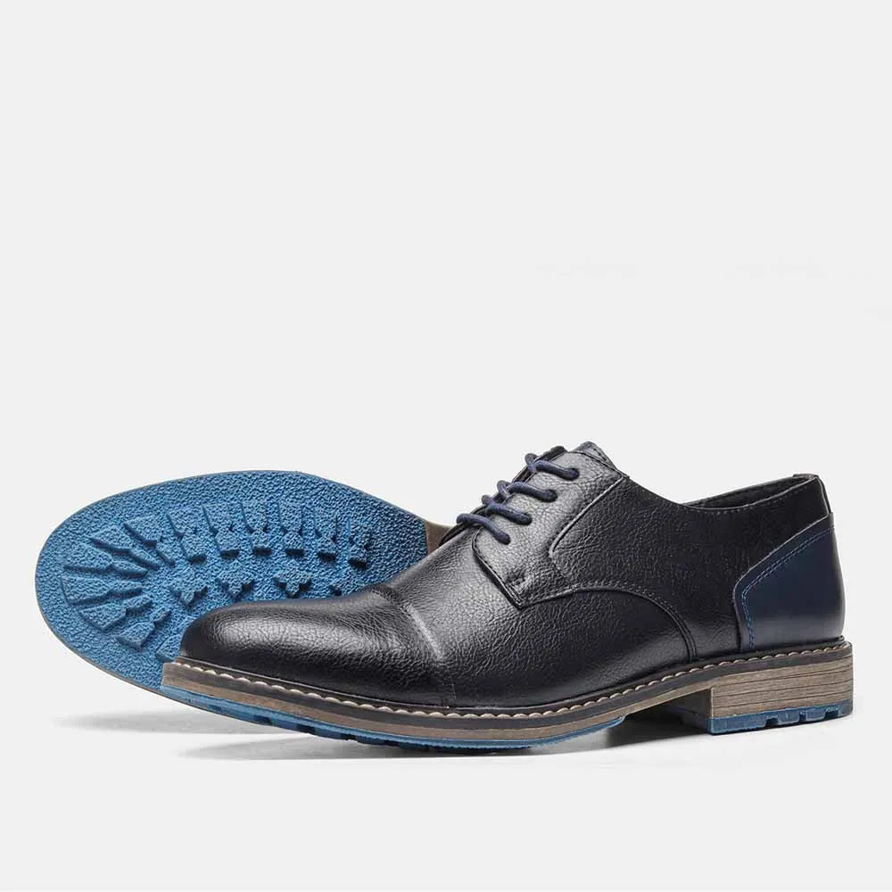 "Epoca Dorata" – Brogue Leather Oxfords By Enzo Bellari®