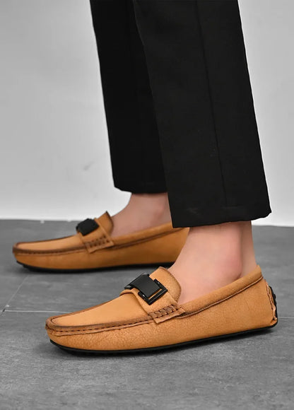 "Cielo Stellato" – Handmade Leather Driving Shoes By Enzo Bellari®