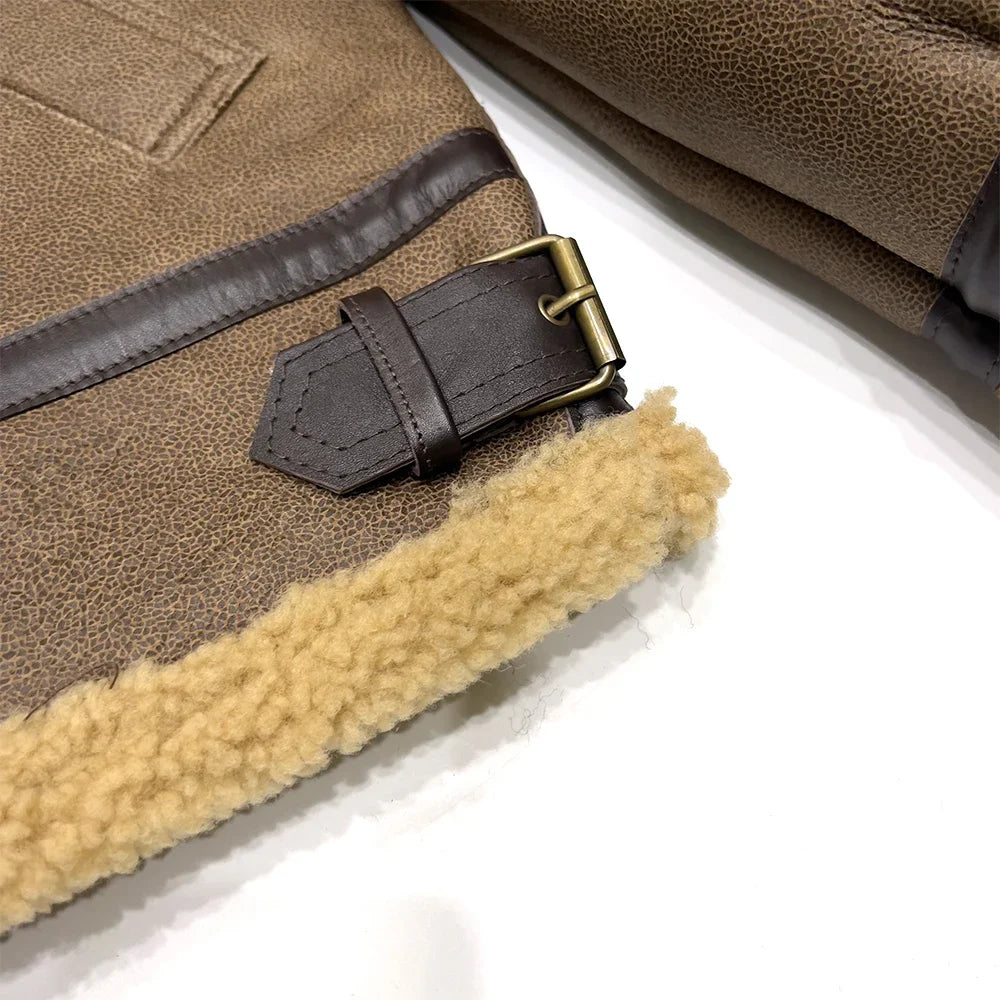 "Pelle di Cervo" – Sheepskin Fur Jacket By Enzo Bellari®