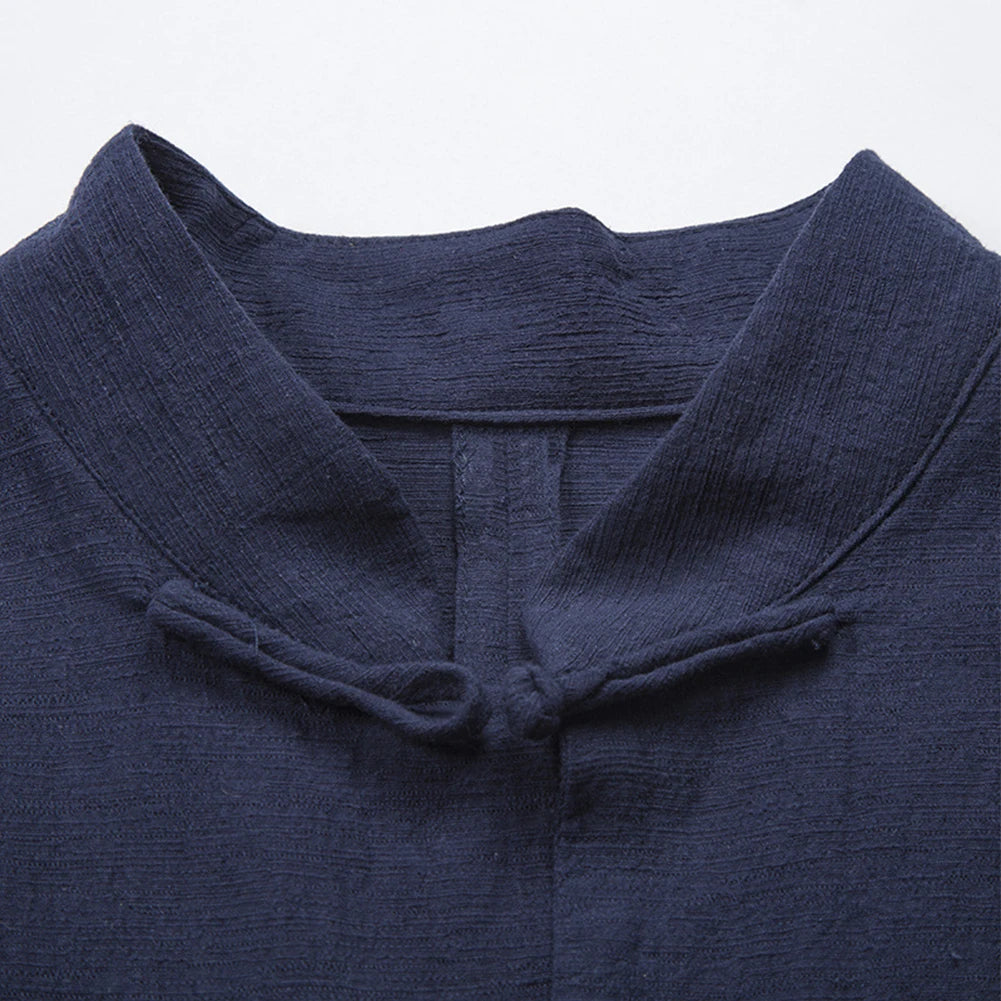 "Taglio Cinese" – Cotton Linen Shirt By Enzo Bellari®