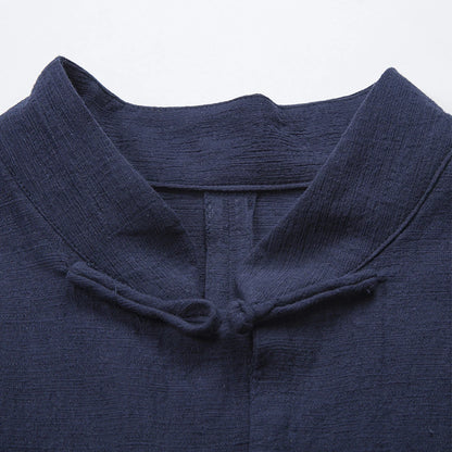 "Taglio Cinese" – Cotton Linen Shirt By Enzo Bellari®