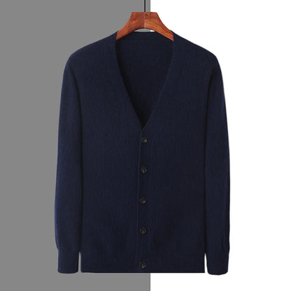 "Sole di Capri" – V-neck Cashmere Cardigan By Enzo Bellari®