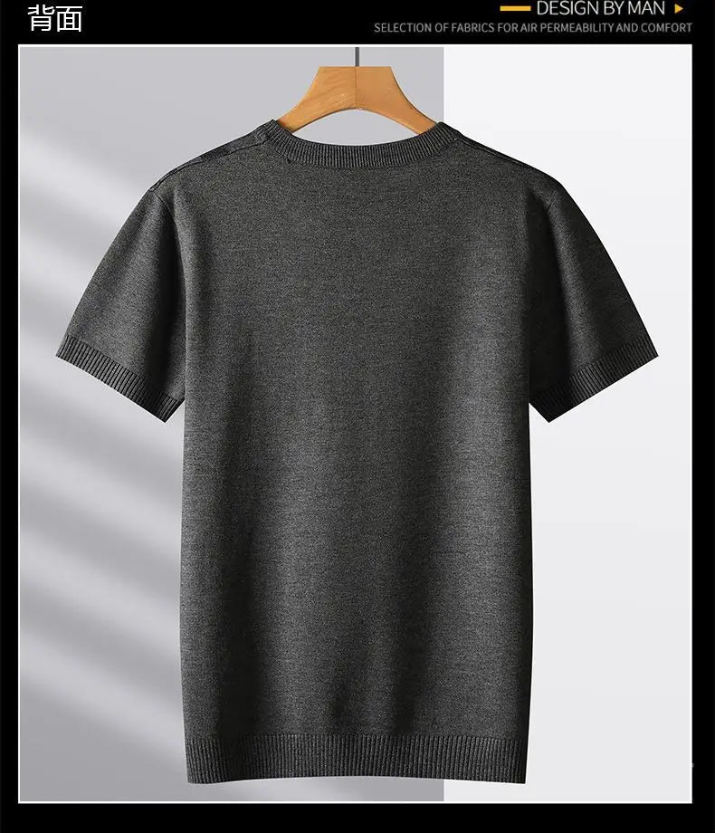 "Sole di Capri" – Round Neck Casual T-Shirt By Enzo Bellari®