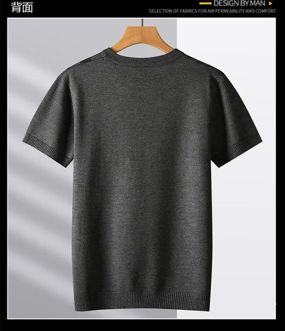 "Sole di Capri" – Round Neck Casual T-Shirt By Enzo Bellari®