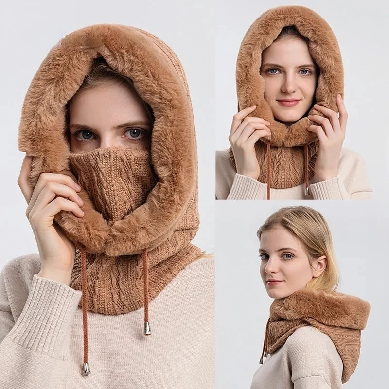 "Inverno Soffice" – Fur Hooded Beanie By Enzo Bellari®