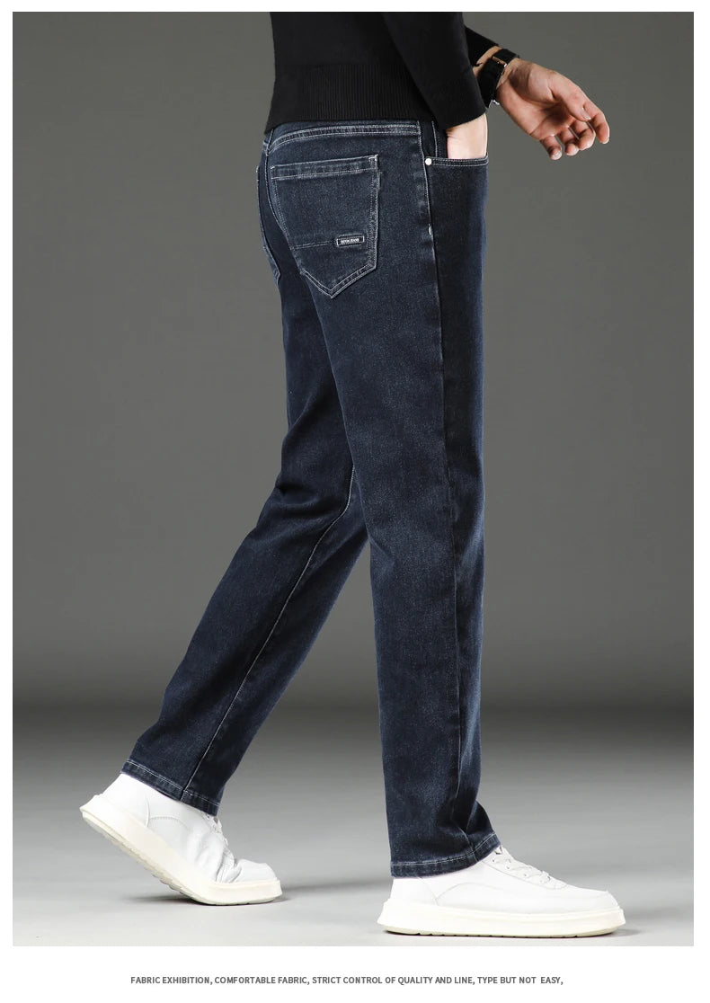 "Taglio Slim" – Stretch Denim Jeans By Enzo Bellari®