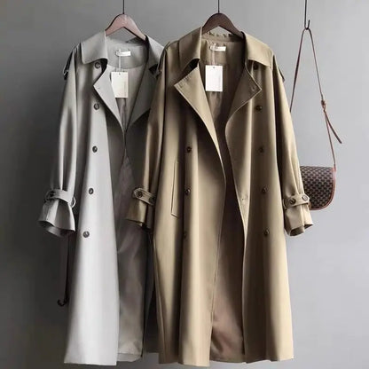 "Aria Serenata" – Double-Breasted Trench Coat By Enzo Bellari®