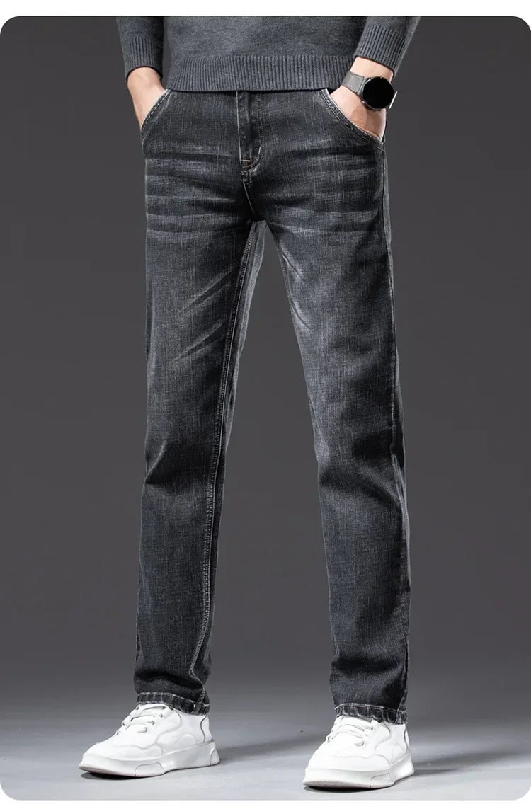 "Fior di Vento" – Loose Fit Straight Leg Jeans By Enzo Bellari®