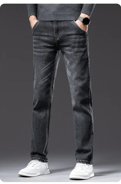 "Fior di Vento" – Loose Fit Straight Leg Jeans By Enzo Bellari®
