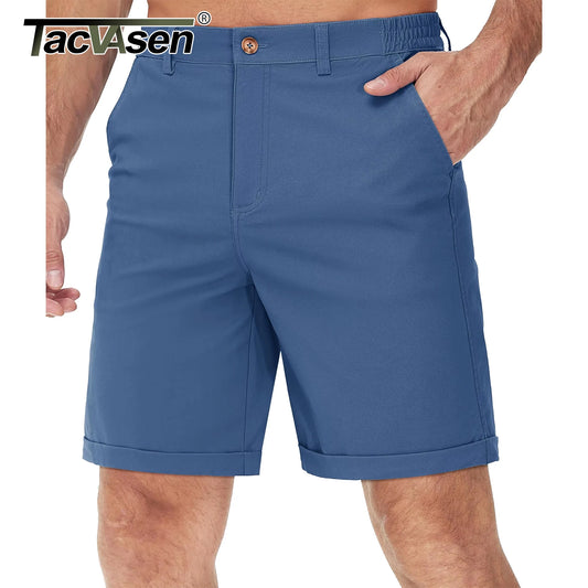 "Bermuda Naturale" – Cotton Cargo Shorts By Enzo Bellari®