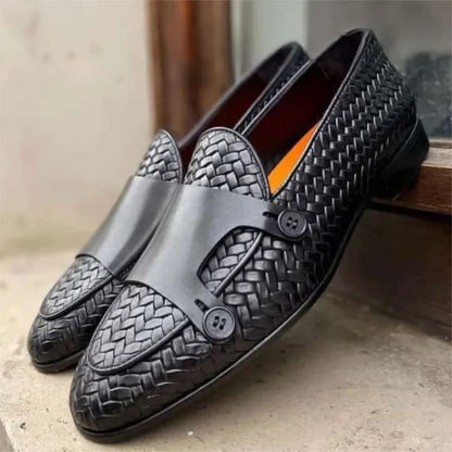 "Intreccio Morbido" – PU Loafers Patterned By Enzo Bellari®