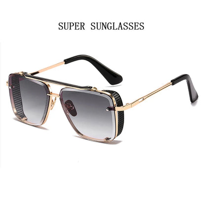 "Luce di Mare" – Steampunk Square Sunglasses By Enzo Bellari®