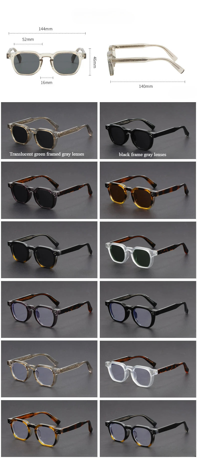 "Occhio Circolare" – Retro Circular Sunglasses By Enzo Bellari®