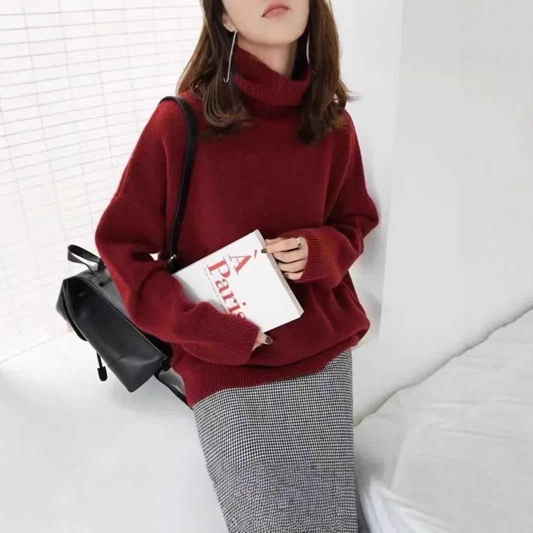 "Il Colletto" – High-Collar Knit Sweater By Enzo Bellari®