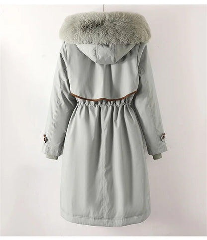 "Neve Elegante" – Fur Hooded Parka By Enzo Bellari®