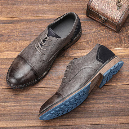 "Epoca Dorata" – Brogue Leather Oxfords By Enzo Bellari®