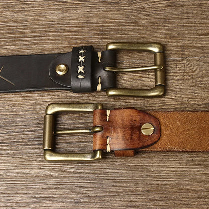 "Cintura Vera" – Genuine Leather Belt By Enzo Bellari®