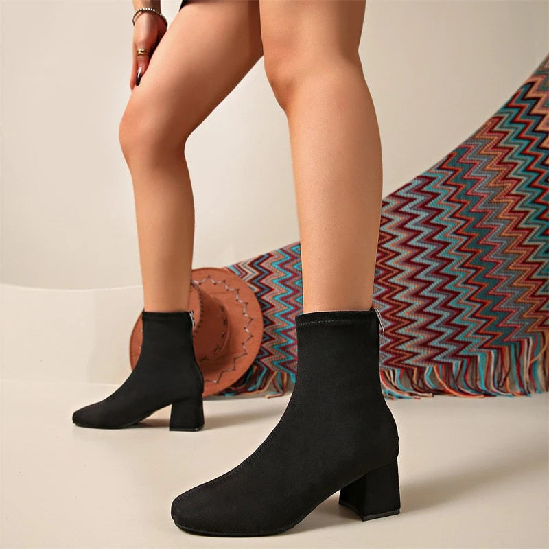 "Bello Sogno" – Leopard Print Ankle Boots By Enzo Bellari®