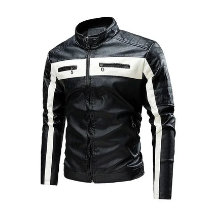 "Strada Moderna" – Leather Moto Jacket By Enzo Bellari®