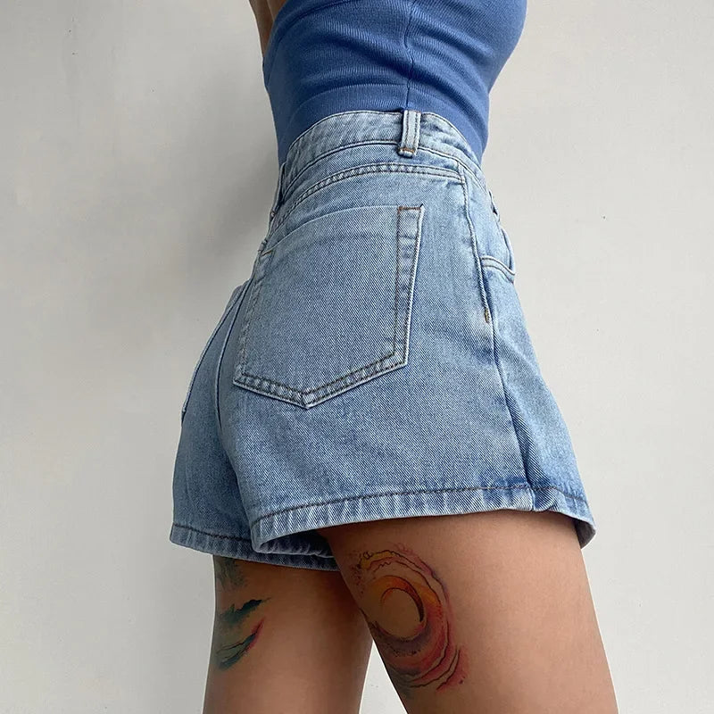 "Linea Alta" – Slimming Denim Skirt By Enzo Bellari®