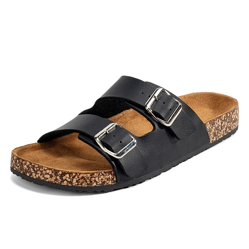 "Luna Dorata" – Unisex Cork Slippers By Enzo Bellari®