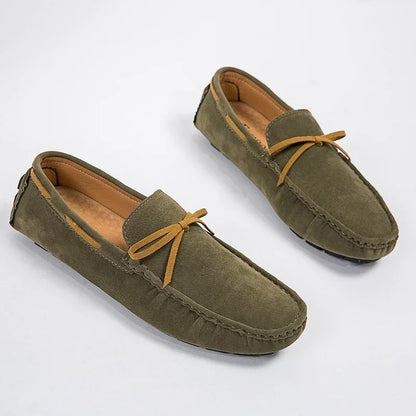 "Passo Morbido" – Suede Penny Loafers By Enzo Bellari®