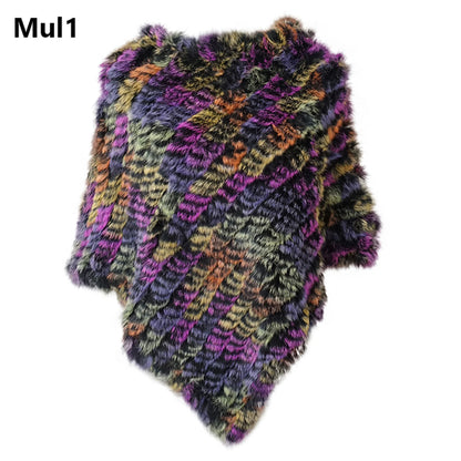 "Coniglio Reale" – Fur Poncho Vest By Enzo Bellari®