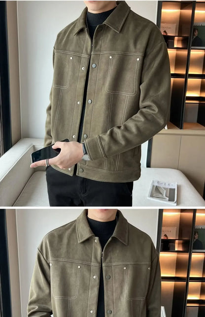 "Vento di Chamois" – Chamois Leather Jacket By Enzo Bellari®