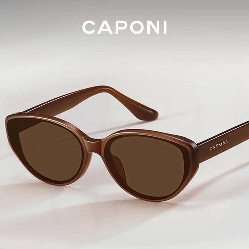 "Onda di Seta" – Cat Eye Polarized Sunglasses By Enzo Bellari®