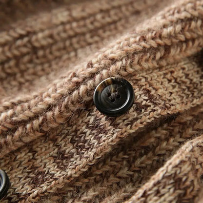 "Maglia Nobile" – Knitted Cardigan Sweater By Enzo Bellari®