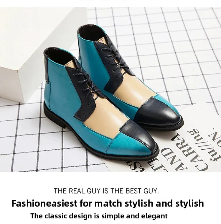 "Taglia Alta" – Retro High Top Shoes By Enzo Bellari®