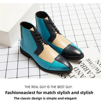 "Taglia Alta" – Retro High Top Shoes By Enzo Bellari®