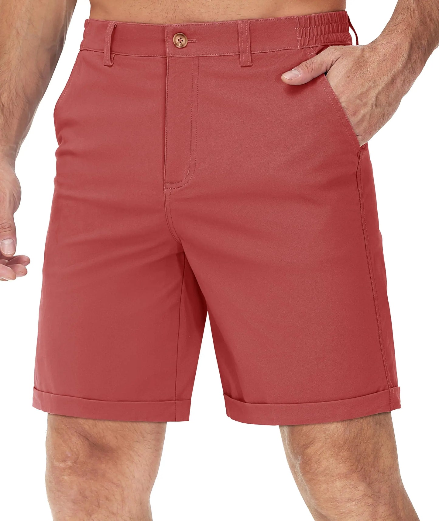 "Bermuda Naturale" – Cotton Cargo Shorts By Enzo Bellari®