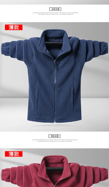 "Doppia Calda" – Fleece Collar Jacket By Enzo Bellari®