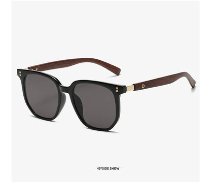 "Oro di Mare" – Retro Woodgrain Sunglasses By Enzo Bellari®