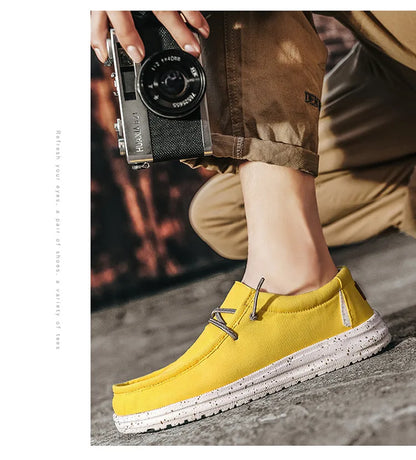 "Fior di Vento" – Plus Size Canvas Sneakers By Enzo Bellari®