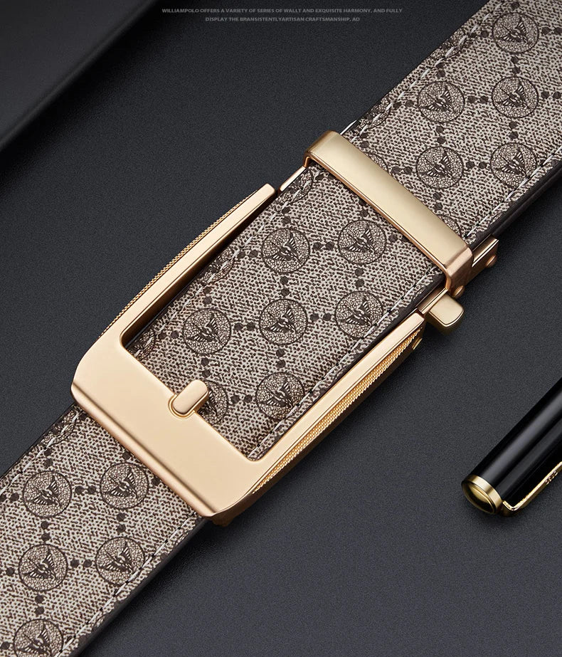 "Cintura Automatica" – Buckle Leather Belt By Enzo Bellari®