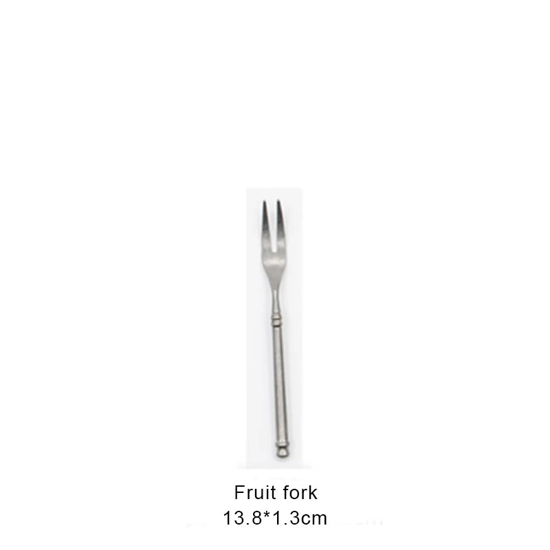 "Acciaio Retrò" – Stainless Flatware Cutlery Set By Enzo Bellari®