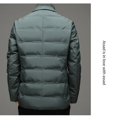 "Luce di Mare" – Winter Down Jacket with Scarf By Enzo Bellari®