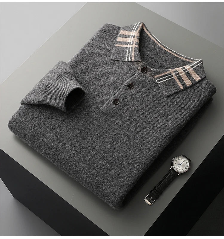 "Lana Pura" – Wool Loose Sweater By Enzo Bellari®