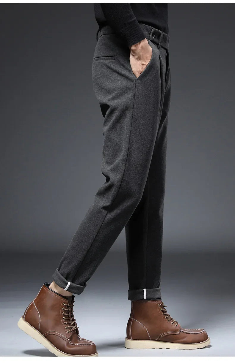 "Luce di Mare" – Slim Fit Business Pants By Enzo Bellari®