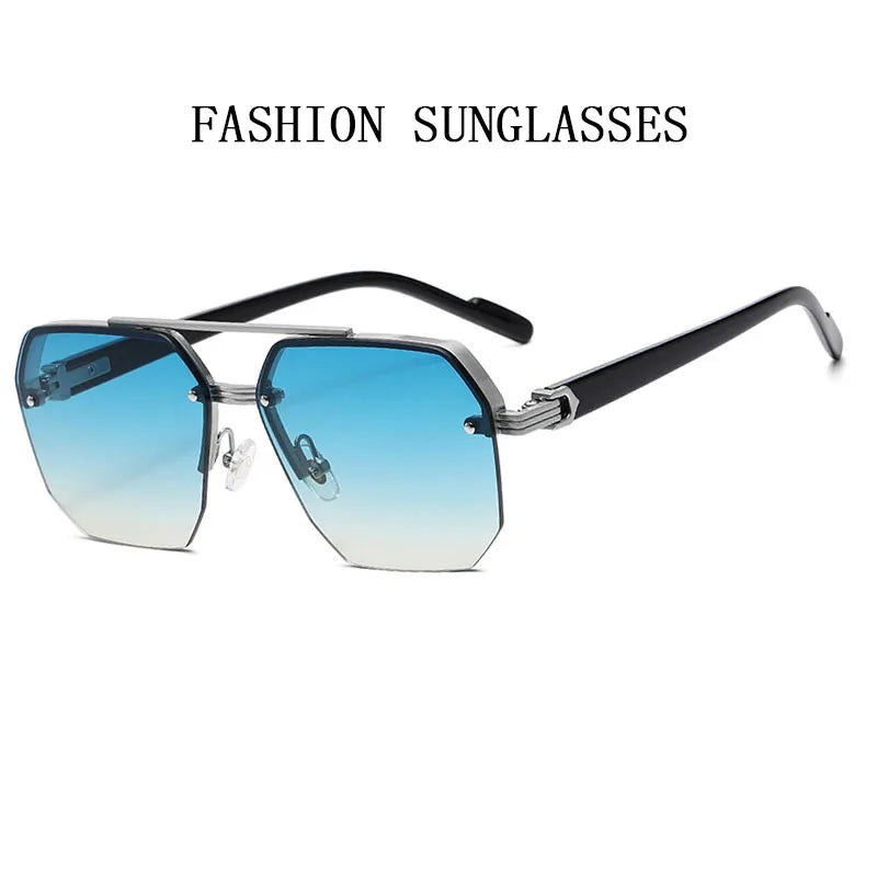 "Vista Leggera" – Semi-Rimless Sunglasses By Enzo Bellari®